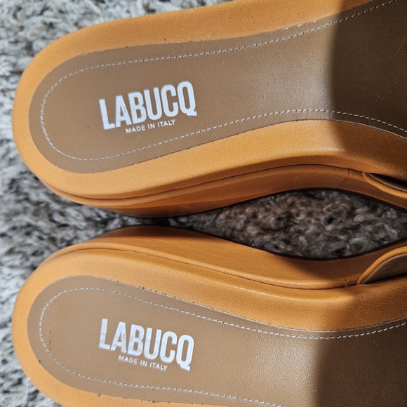 Labucq Solar Slide Sandals Marigold Size 40 - Picture 9 of 12